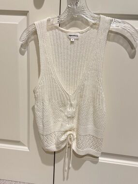 Superdown Crochet tank